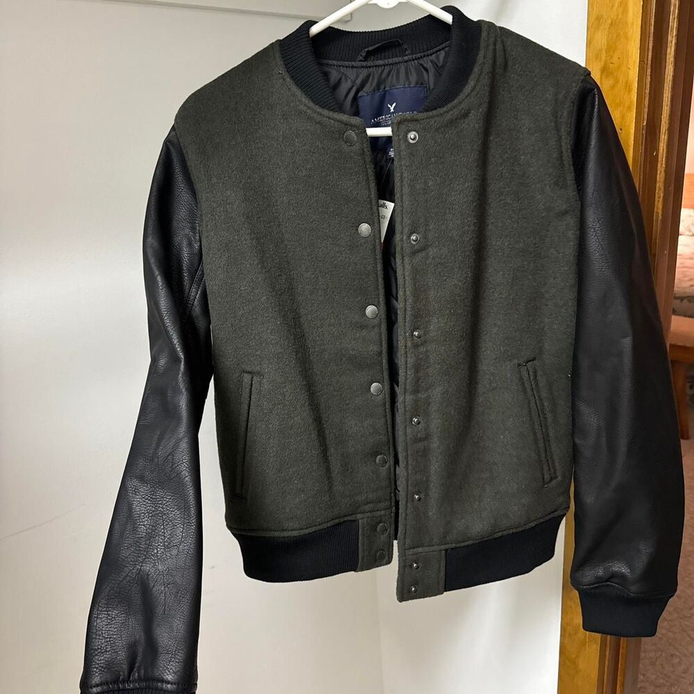 American-eagle-outfitters Women's Green and Black Jacket